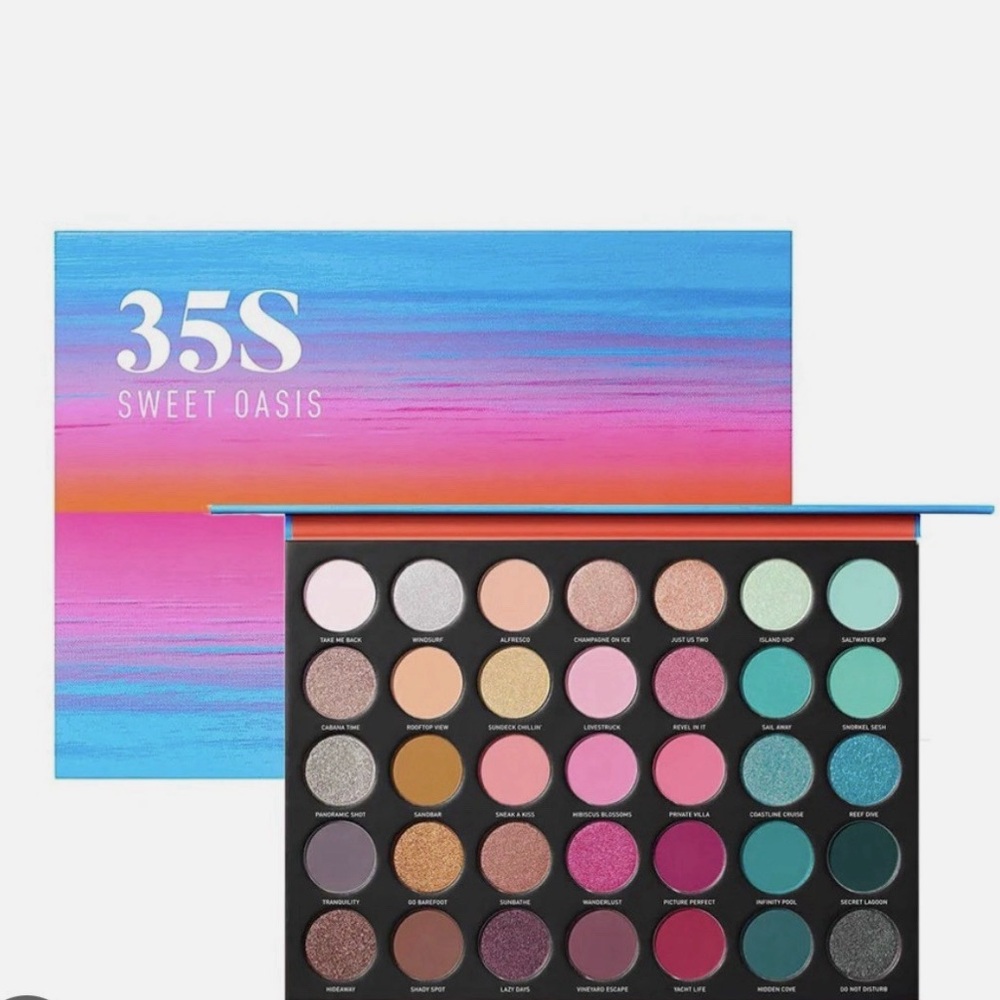 35S Sweet Oasis Eyeshadow Palette - Multi-color